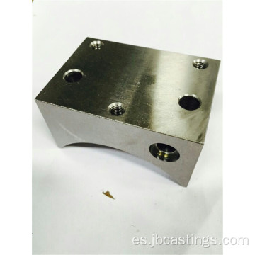 Bloque de válvula personalizado de acero mecanizado CNC para cilindro